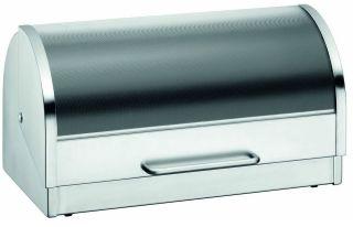 WMF Cromargan 18/10 stainless Steel Bread Box with Glass Lid