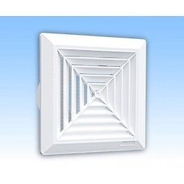 Extractor Fan Ceiling White Grille Ventilation with a protectiv net