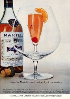 1969 martell cognac exquisite vintage ad  9