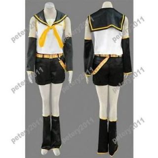 new vocaloid kagamine rin cosplay costume all size from china