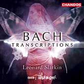 Bach Transcriptions Leonard Slatkin, BBC Philharmonic CD, Aug 2000 