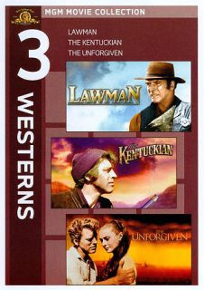 Lawman The Kentuckian Unforgiven DVD, 2010, 2 Disc Set