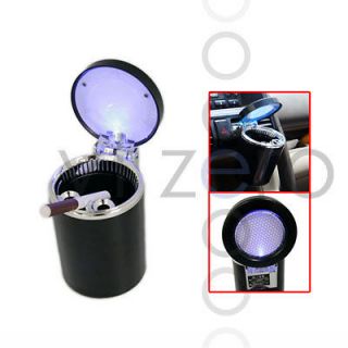 5x LED Light Car Air Vent Mount Smoke Cigrette Holder Stand Ashtray 
