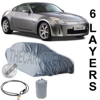 Nissan 350Z 5 Layer Car Cover Fitted In Out door Water Proof Rain Snow 