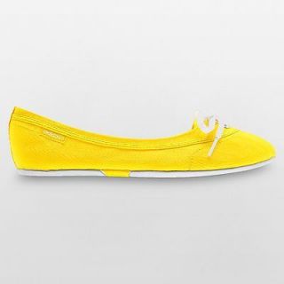 ADIDAS Neo Lina Flat Shoes size 5 6 7 8 9 10 11 Yellow Canvas Memory 