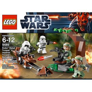   LEGO STAR WARS 9489 Endor Rebel Trooper & Imperial Trooper Battle Pack