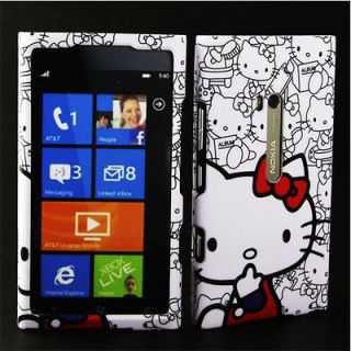 Case for Nokia Lumia 900 Hello Kitty I AT&T Cover Skin Holster Pouch 