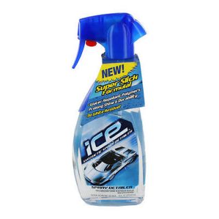 newly listed 2 turtle wax ice synthetic spray detailers time