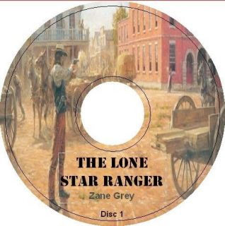 THE LONE STAR RANGER by Zane Grey 11 Audio CDs western