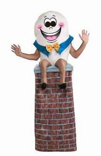 Humpty Dumpty Costume Fairy Tale Rhymes Egg Funny Adult Womens Mens 