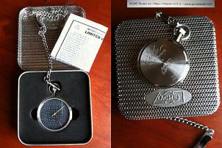 ACME STUDIOS Limited Edition Op Pocket Watch, Made in 2000, Pop Art 
