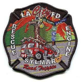 CALIFORNIA   LOS ANGELES CITY FIRE   ENGINE RESCUE 91   SYLMAR   EMS 