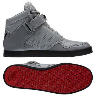 Adidas Adi Rise AR 2.0 Aluminum/Grey/Black MID Mens Red Bottom Shoes 