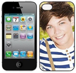 LOUIS TOMLINSON # 1D ONE DIRECTION hard case fits iphone 4 s mobile 