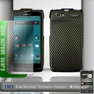 For Motorola Razr V Yangtze Electrify 2 XT881 XT885 Carbon Fiber Phone 