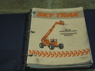 Skytrak 8042 10042 10054 Service Maintenance Parts Manual Set **Nice 