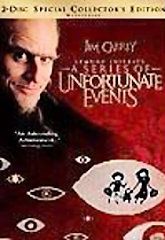 Lemony Snickets A Series of Unfortunate Events DVD, 2005, 2 Disc Set 