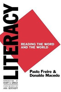   World by Donaldo P. Macedo and Paulo Freire 1987, Book, Other