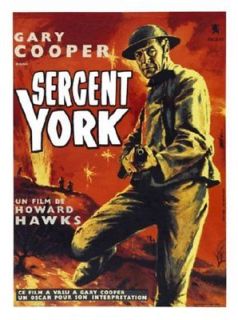 sergeant york movie mini poster 11inx17in 28cm x43cm time left