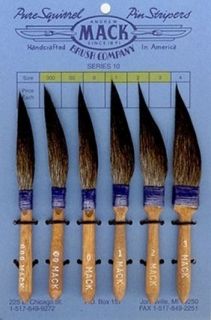 Mack Pinstriping Brushes   Sword Striping Brush Series 10   New