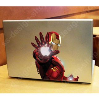   Iron Man Marvel Heroes Decal Sticker Skin for Macbook Pro Air Unibody