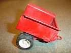 Old Vtg Antique Collectible Red Pressed Steel TONKA Trailer Toy COOL