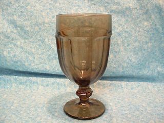 Libbey Rock Sharpe Duratuff Glass MOCHA ICE TEA Goblet Gilbraltar 