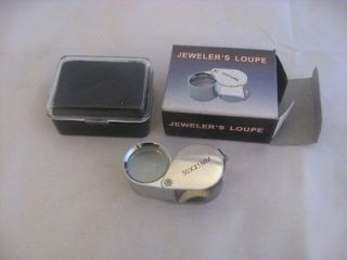 ANTIQUE dealers jewelery loupe magnifier 30 x 21mag used by us daily 