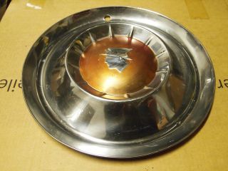 mercury hubcap 15 1954 vintage and shiny good condition time