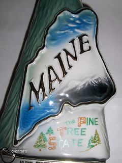 maine the pine tree state jim beam decanter time left