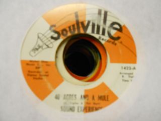 SOUND EXPERIENCE   40 Acres and A Mule / Blow Your Mind FUNK 45 Philly 