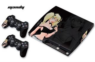   COVER FREE SHIP for PS3 SLIM + CONTROLLER PLAYSTATION 3 MOD MANDY