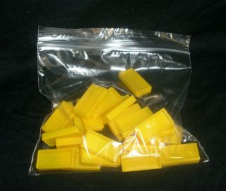   PRESSMAN DOMINO RALLY DOMINOES YELLOW REFILL PIECES FOR SET PARTS