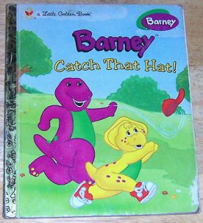 Barney Catch That Hat by Mark S. Bernthal (1997, Hardcover)