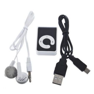 hot mini clip usb  player support up to 8gb micro sd tf memory card 