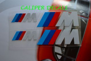BMW 335i M3 M5 M6 Z4 M Series Brake Caliper Decals Sticker