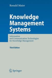   for Knowledge Management by Ronald Maier 2010, Paperback