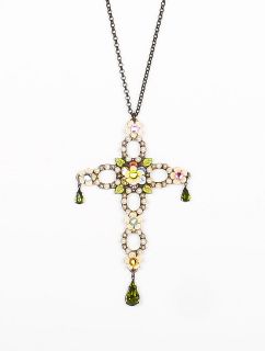 NWT Orly Zeelon Michal Negrin Flower Pendant Necklaces Regular $149