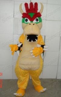 super mario bowser koopa cartoon mascot costume suit uk  