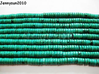 natural turquoise gemstone heishi beads 16 2mm 3mm 4mm 6mm