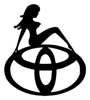Toyota decal sexy TRD Wall Art Vinyl Decal Stickers Signs car truck 