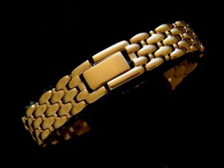 original tissot gold plated watch band bracelet ladie s from