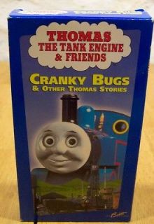 thomas the tank engine friends cranky bugs vhs video  15 00 