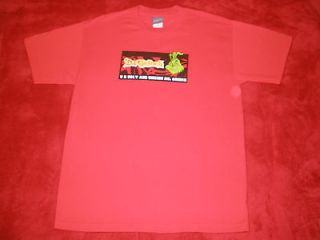 The Grinch t shirt Red Large How The Grinch Stole Christmas Dr. Seuss 