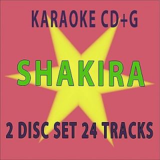 Newly listed KARAOKE CD+G SHAKIRAS MEGA HITS 2 DISC SET ONE SPANISH 