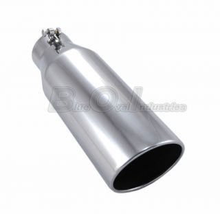   In 6 Out 12 Long Exhaust Tip (Fits 2008 Ford F 250 Super Duty