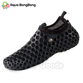Aqua Bong Bong] NEW Sports Light Aqua Water Jelly Shoes for Men (D 