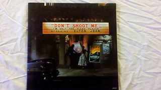 Elton John Dont Shoot Me Im Only the Piano Player Vintage Record