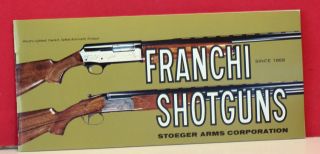 franchi shotguns stoeg er arms catalog 1968 