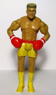 Rocky IV Movie IVAN DRAGO Action Figure Yellow Shorts JAKKS PACIFIC 